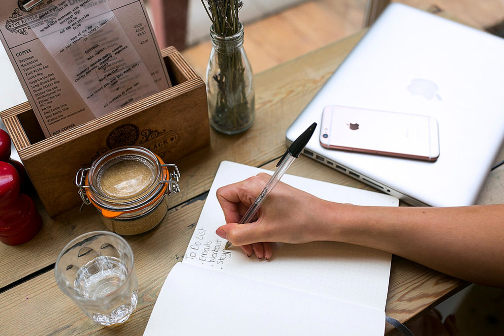 Journal Prompts for Dreaming Big in 2020 with Women's Life Coach and Career Coach Manchester Kat Horrocks Writing To do list organisation productivity journal